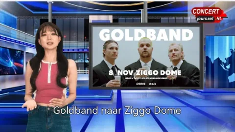 Op vrijdag 8 november komt Goldband naar Ziggo Dome voor de grootste show van hun carrière tot nu toe! Tickets zijn verkrijgbaar vanaf